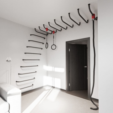 Перекладина шведской стенки и рукохода FLY 800, слоновая кость, фото 5