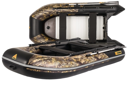 Лодка надувная YUKONA 330 TS - U (без пайола) (зеленая, серая, Combi, красная/черная), фото 2