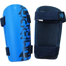 Щитки любительские &quot;UMBRO Veloce Slip&quot;, размер L, пластик, без голеностопа, черно-синий