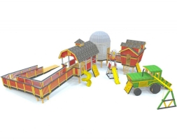Игровой комплекс TORUDA WOOD Ферма, фото 2