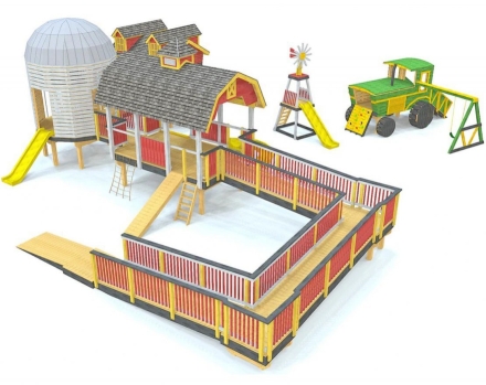 Игровой комплекс TORUDA WOOD Ферма, фото 1