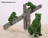 Топиари композиция Мишки на дереве, 3 шт - Deluxe Greeen
