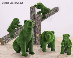 Топиари композиция Мишки на дереве, 3 шт - Deluxe Greeen, фото 5