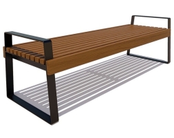 Банкетка Белгород, Сосна 1,8 м, фото 4