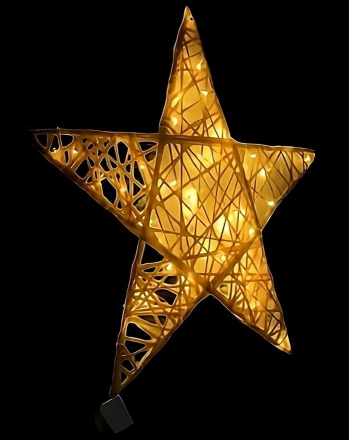 Фигура Светящаяся звезда плоская из поликомпозита 1,5 м, фото 1