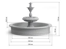 Фонтан Королевский в бронзе