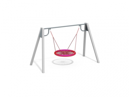 ДИО 1.16 Качели Гнездо на металлических стойках, фото 2
