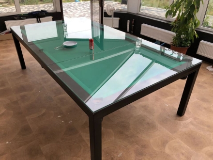 БИЛЬЯРДНЫЙ СТОЛ 7 ФУТОВ &quot;ДОНСКОЙ&quot; ХАЙ-ТЕК STYLE (пирамида), фото 5