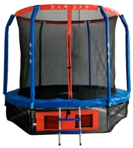 Батут DFC JUMP BASKET 10ft внутр.сетка, лестница (305cм)