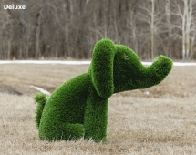 Топиари слоник Малыш - газон Deluxe/Deluxe Green