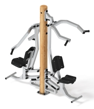 Тренажер тяга верхняя + жим от груди (лиственница) СТ 027-Л.И3 Тренажер тяга верхняя + жим от груди (лиственница) СТ 027-Л.И3
