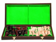 Шахматы &quot;Большой Замок&quot; малые (Польша, дерево, 50х25х7 см)