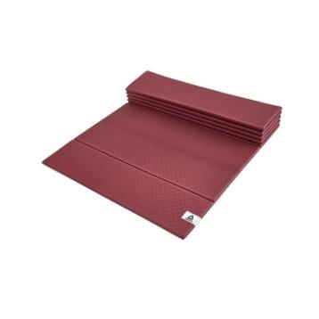 Складной коврик (мат) для йоги Reebok, цвет домашнее вино, RAYG-11050RW, фото 1