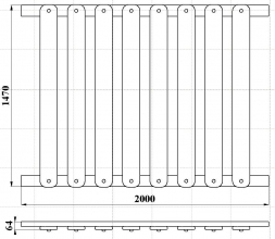 МФ 7.103 Ограждение 1500 мм деревянное декоративное, фото 2 МФ 7.103 Ограждение 1500 мм деревянное декоративное, фото 2