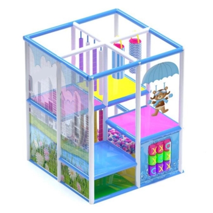 Детский игровой лабиринт «Малыш-3» 5,6м² (2,35*2,35*2,5м), фото 1