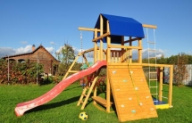 Детская игровая деревянная площадка для дачи "Мадрид 10" Детская игровая деревянная площадка для дачи "Мадрид 10"