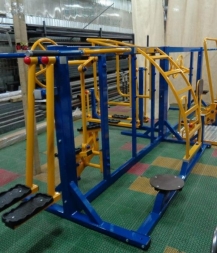 Уличный тренажерный комплекс для инвалидов-колясочников УТИ-0010 , фото 1 Уличный тренажерный комплекс для инвалидов-колясочников УТИ-0010 , фото 1