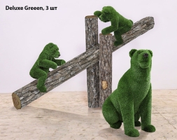Топиари композиция Мишки на дереве, 4 шт - газон Eco, фото 4