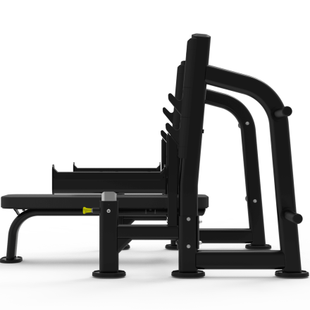 Impulse ITF8202 олимпийская горизонтальная скамья для жима, фото 3