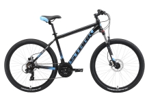 Велосипед Stark'19 Indy 26.2 HD черный/зеленый/белый 16&quot;