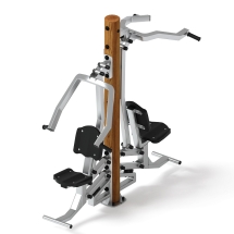 Тренажер тяга верхняя + жим от груди (лиственница темный) СТ 027-Л.И3.01 Тренажер тяга верхняя + жим от груди (лиственница темный) СТ 027-Л.И3.01