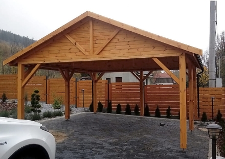 Навес для машины РАССВЕТ Несущий каркас, фото 3