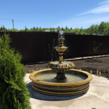 Фонтан Королевский в золоте