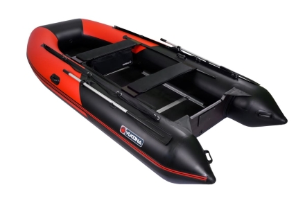 Лодка надувная YUKONA 410 TS - U (без пайола)(зеленая, серая, Combi, красная/черная), фото 7
