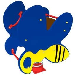 Качалка на пружине Пчелка КЧ047 для детской площадки Качалка на пружине Пчелка КЧ047 для детской площадки