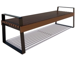 Банкетка Белгород, Лиственница 1,8 м, фото 1