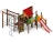 Детская игровая площадка Теремок ДИК 2.07.02-01 H=1200
