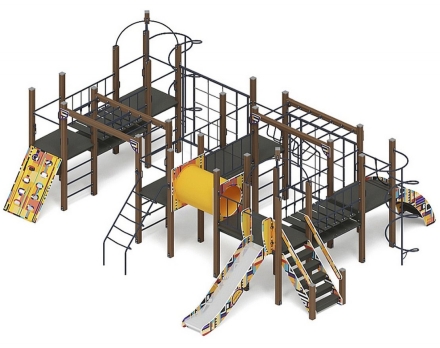 Детская игровая площадка Спорт Н 1200 ДИК 2.06.01-01, фото 1