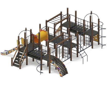 Детская игровая площадка Спорт Н 1200 ДИК 2.06.01-01, фото 2