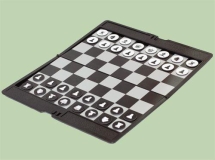 Шахматы &quot;Дорожные&quot; (Китай, пластик, магнит, 17х10х0,6см)