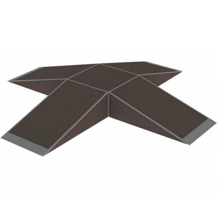 Флайбокс трамплин, крест, холм, фото 1