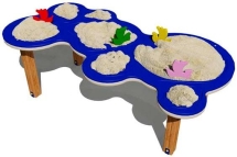 Песочный столик Тысяча островов 02017 для детей с ограниченными возможностями для уличной площадки