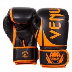 Перчатки боксерские Venum "Challenger 2.0" Neo Orange/Black