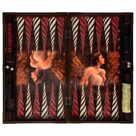 Нарды "Восточная Красавица-2", дерево, 48х28х6 см, фото 2