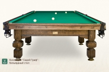 Бильярдный стол Седой Граф для снукера 12ф Бильярдный стол Седой Граф для снукера 12ф