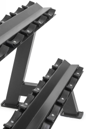 Стойка для гантелей на 10 пар VictoryFit VF-D4024 (2 места), фото 4