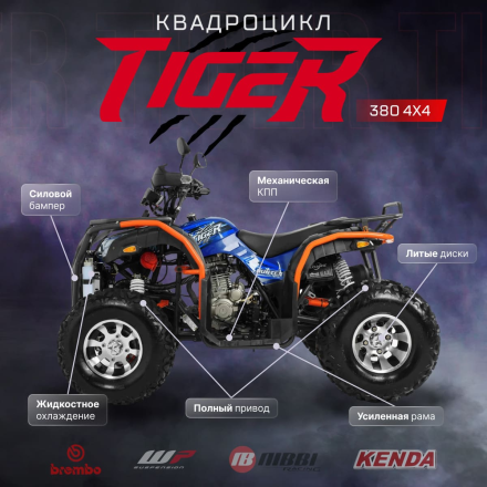 Квадроцикл TIGER 4х4 380, фото 2