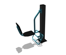 Тренажер "Жим ногами горизонтальный", одинарный ТР050.01