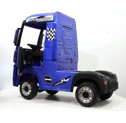 Электромобиль Mercedes-Benz Actros HL358 4WD синий, фото 3