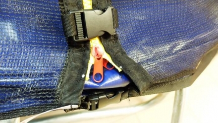 Батут 12 футов с защитной сеткой и лестницей 4 ноги, фото 11