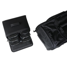 Сумка 6 Pack Fitness Beast Duffle со съемной системой контейнеров, черный