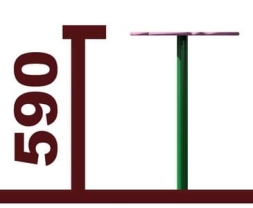 Песочный столик Цветок h 590 мм 02019.21 для детской площадки, фото 5 Песочный столик Цветок h 590 мм 02019.21 для детской площадки, фото 5