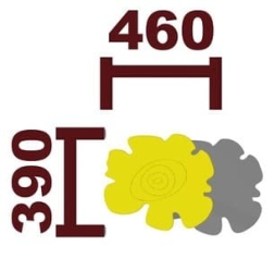 Песочный столик Цветок h 590 мм 02019.21 для детской площадки, фото 4 Песочный столик Цветок h 590 мм 02019.21 для детской площадки, фото 4