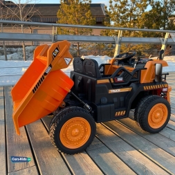 Электромобиль грузовик Car Truck С444СС желтый, фото 10