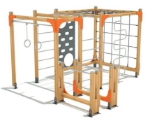 Гимнастический комплекс ДСК-15 для уличных спортивных площадок