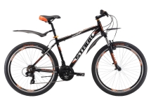 Велосипед Stark'17 Indy 26.2 V черно-оранжевый 20&quot;